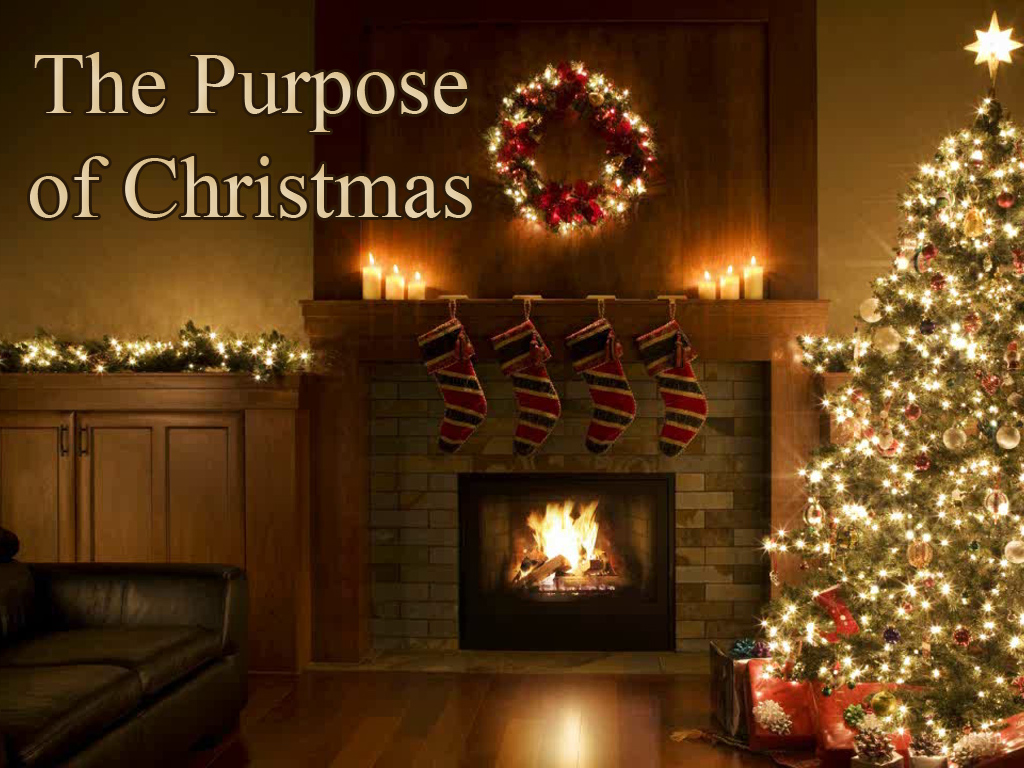 The Sermon The Purpose Of Christmas by David McGee